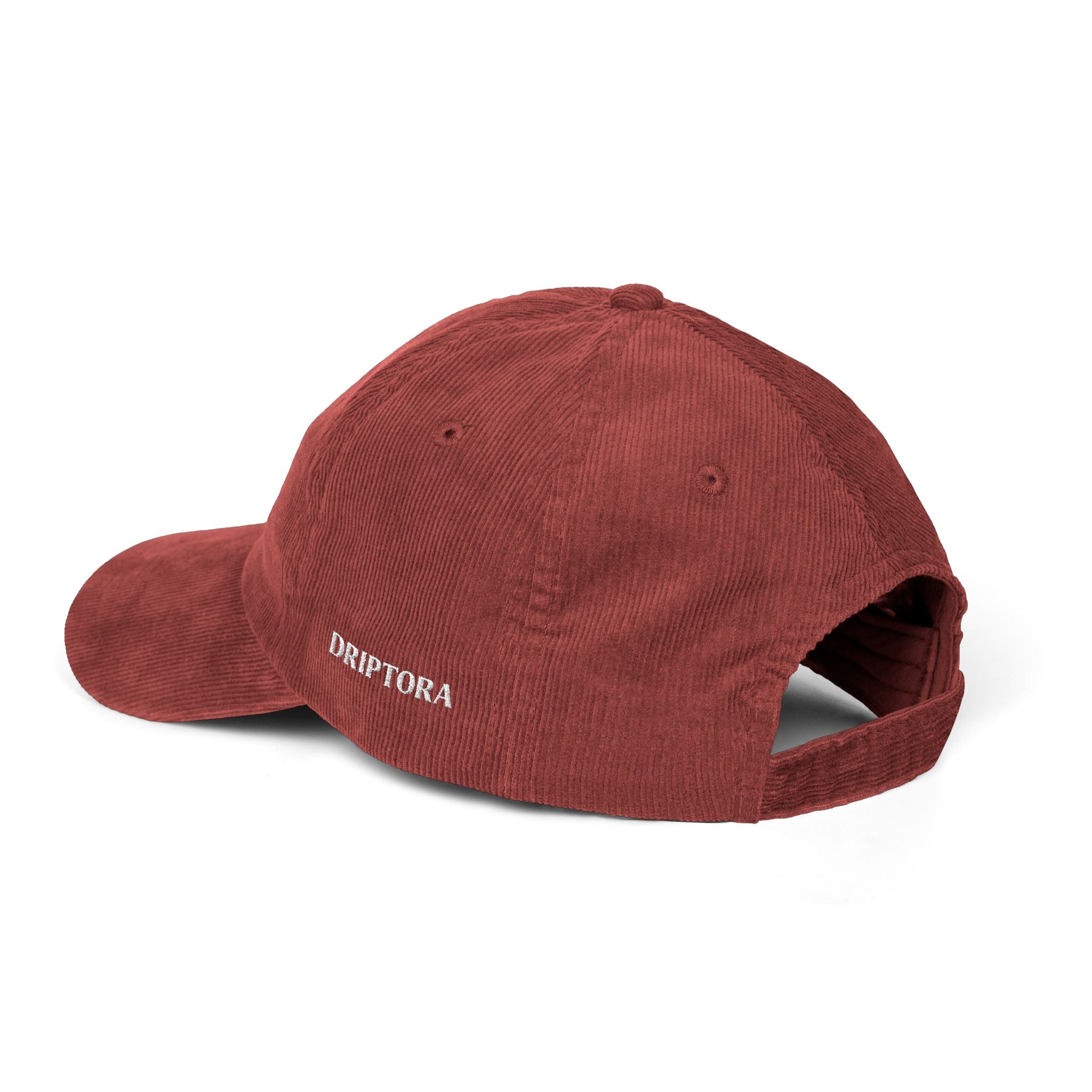 Vintage Corduroy Baseball Cap — Embroidered '93' Retro Dad Hat