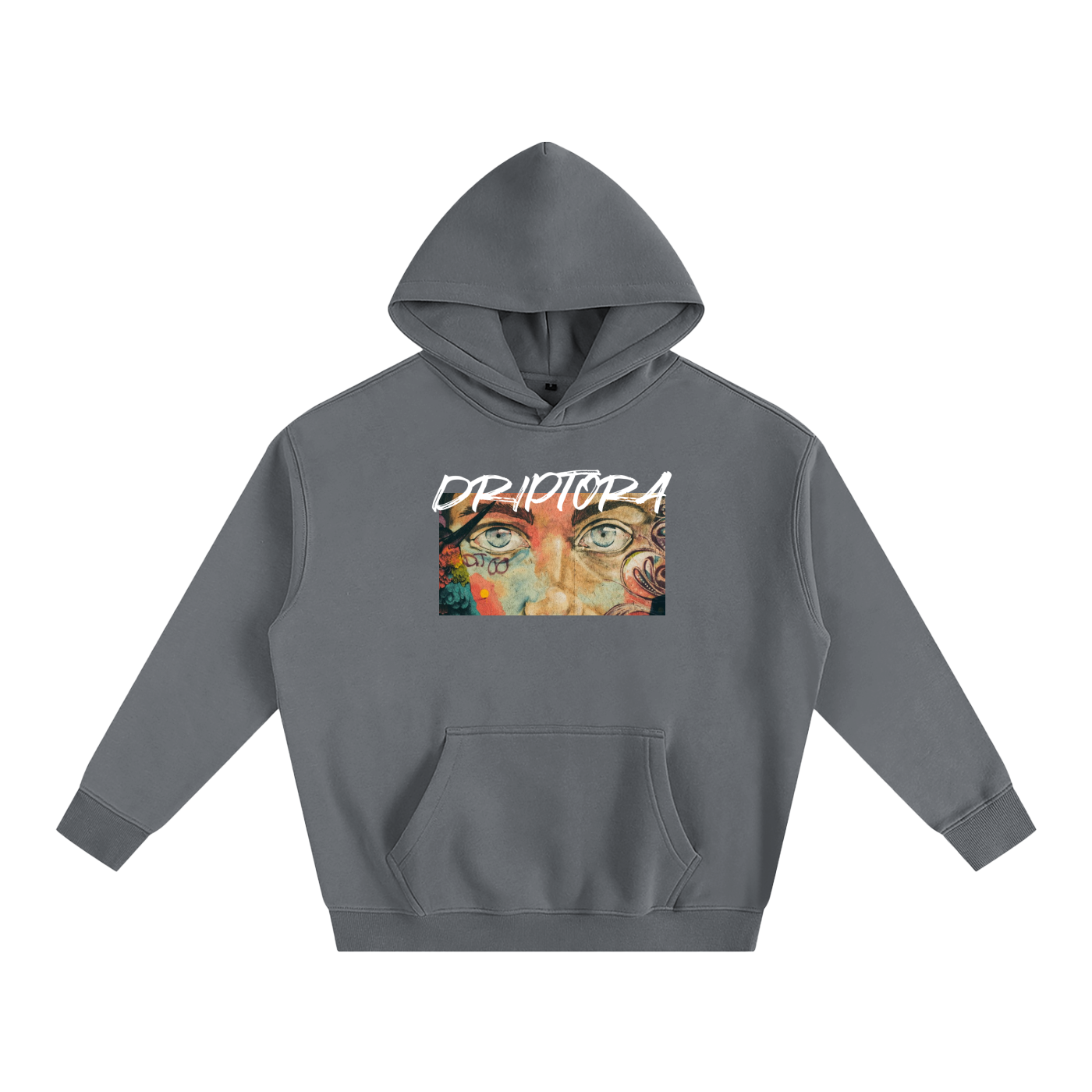 Oversized Canvas Hoodie